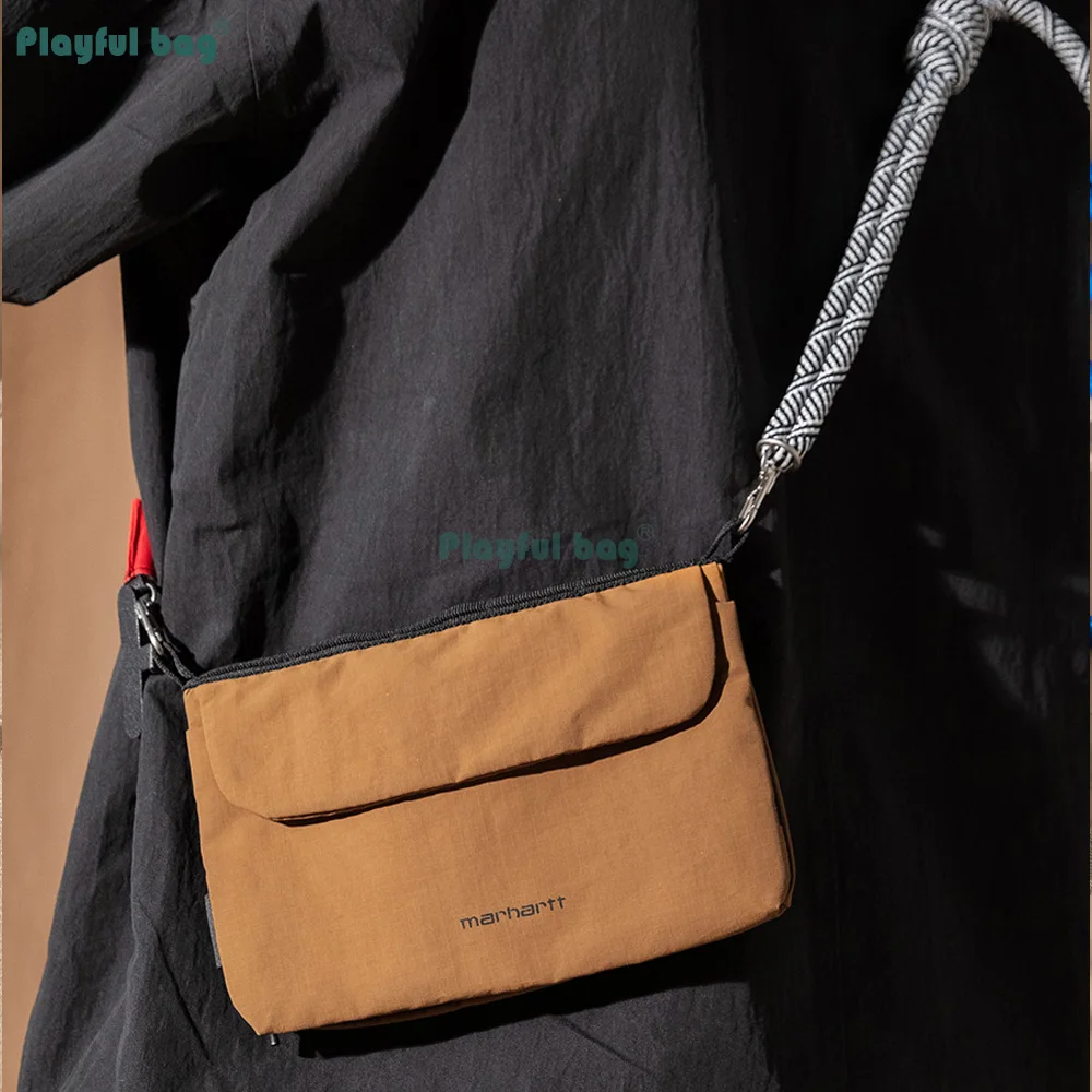 Bolso bandolera compacto y ligero para senderismo, correa transpirable - imagen 4