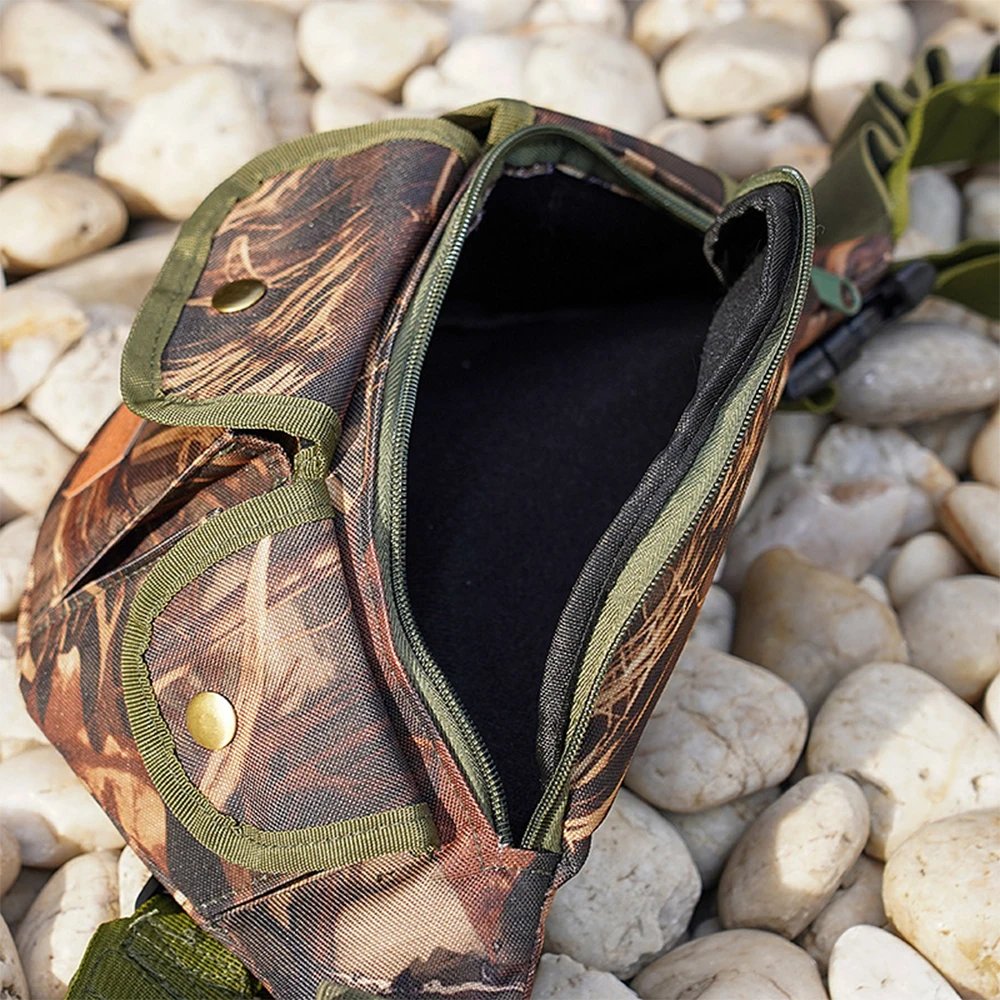 Riñonera táctica oculta camuflaje ajustable bolso cruzado