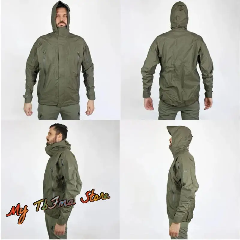 Chaqueta táctica impermeable transpirable – Exterior militar 3D - imagen 5