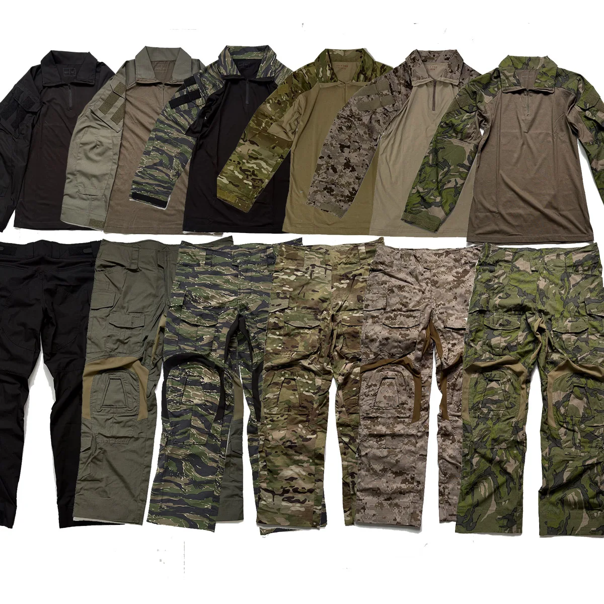 G3 CP GEN3 Pantalones tácticos cargo ripstop verde desgaste - imagen 4