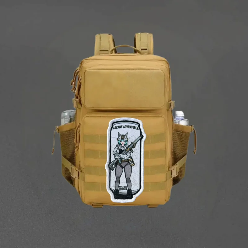 Parche táctico Arcane Adventurer con velcro infantil para chaleco - imagen 2