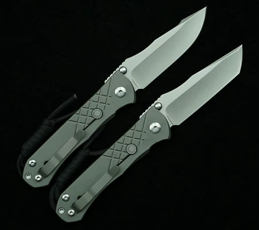 LEMIFSHE Umnumzaan cuchillo plegable S35VN titanio para camping y EDC - imagen 3