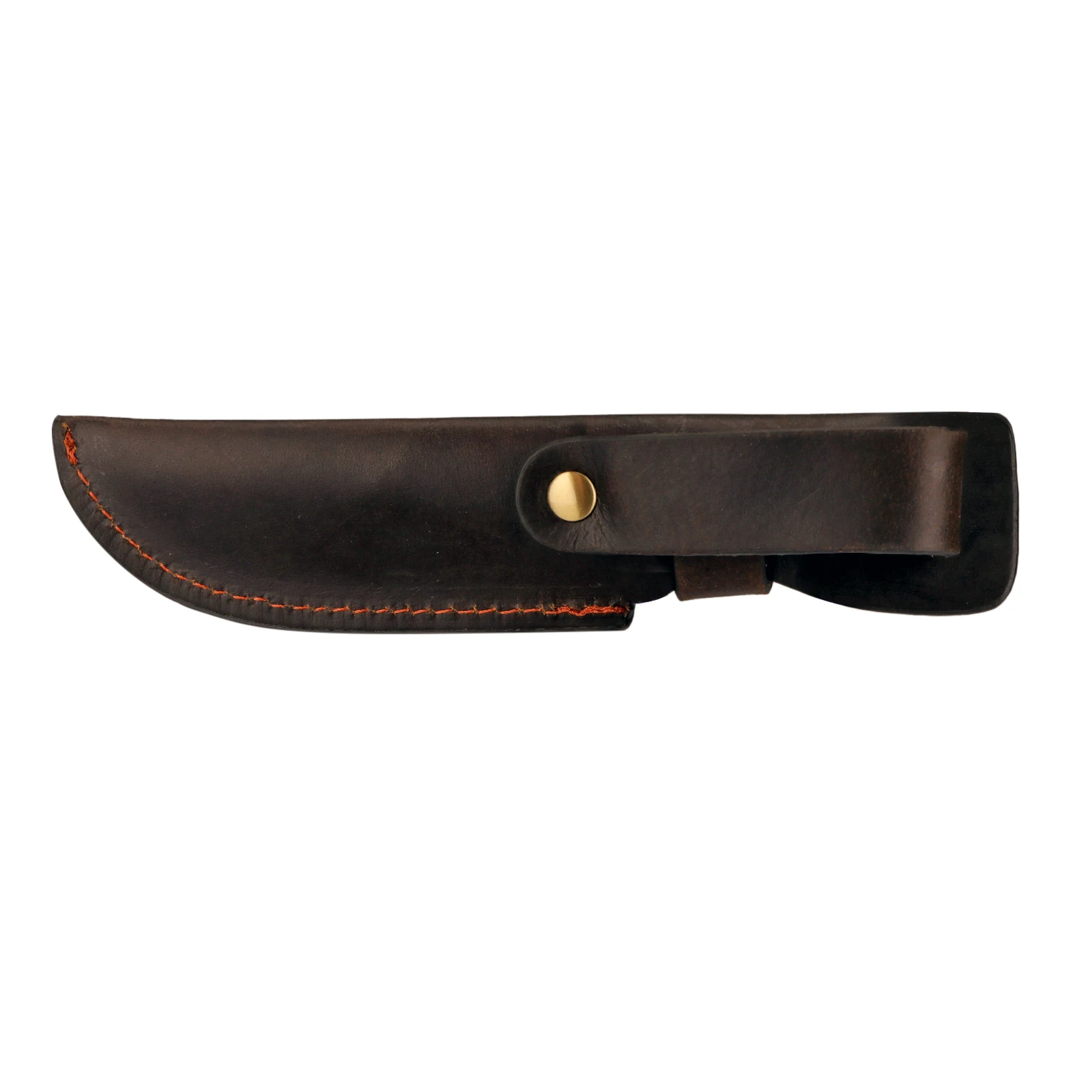 Tourbon Funda de cuchillo de cuero para hoja fija con cinturón - imagen 2