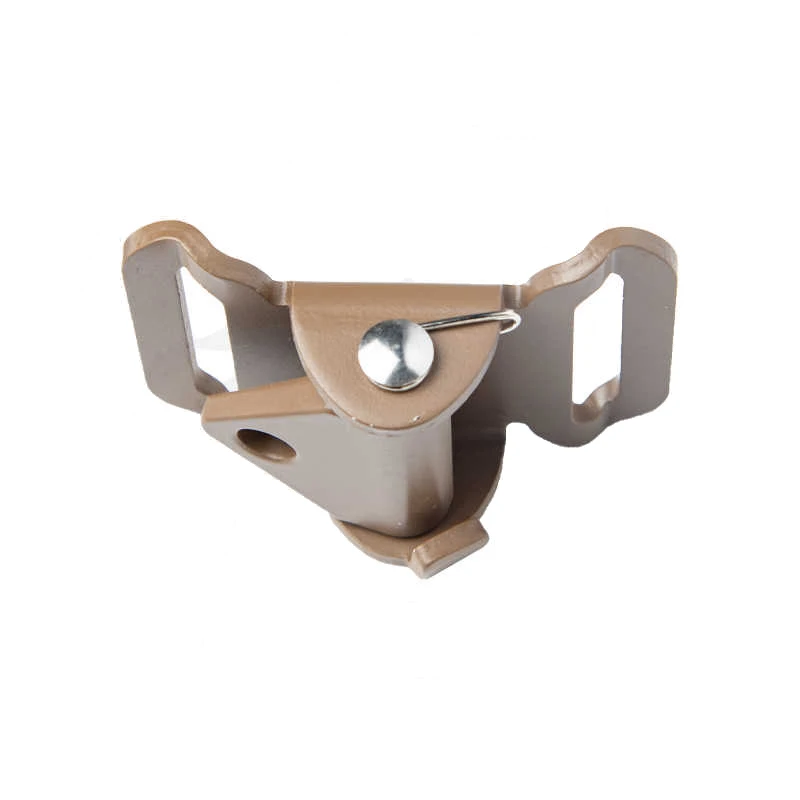 Cierre deslizante táctico de aluminio para correas 25 mm resistente - imagen 3
