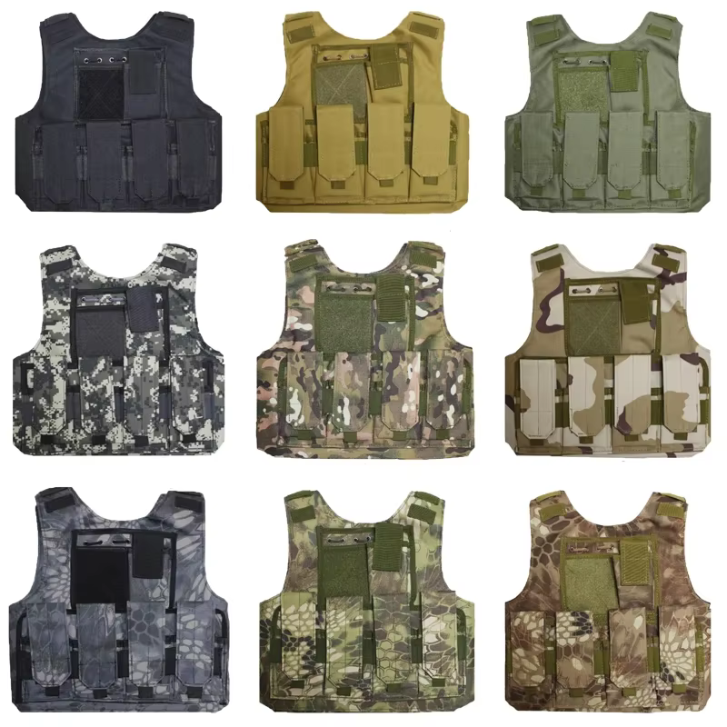 Chaleco táctico Woodland niños para airsoft combate caza exterior - imagen 5