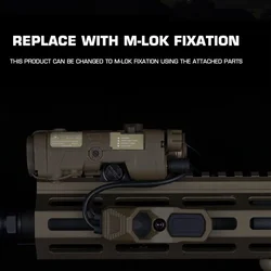 Axon Interruptor de presión para PEQ y linterna táctica