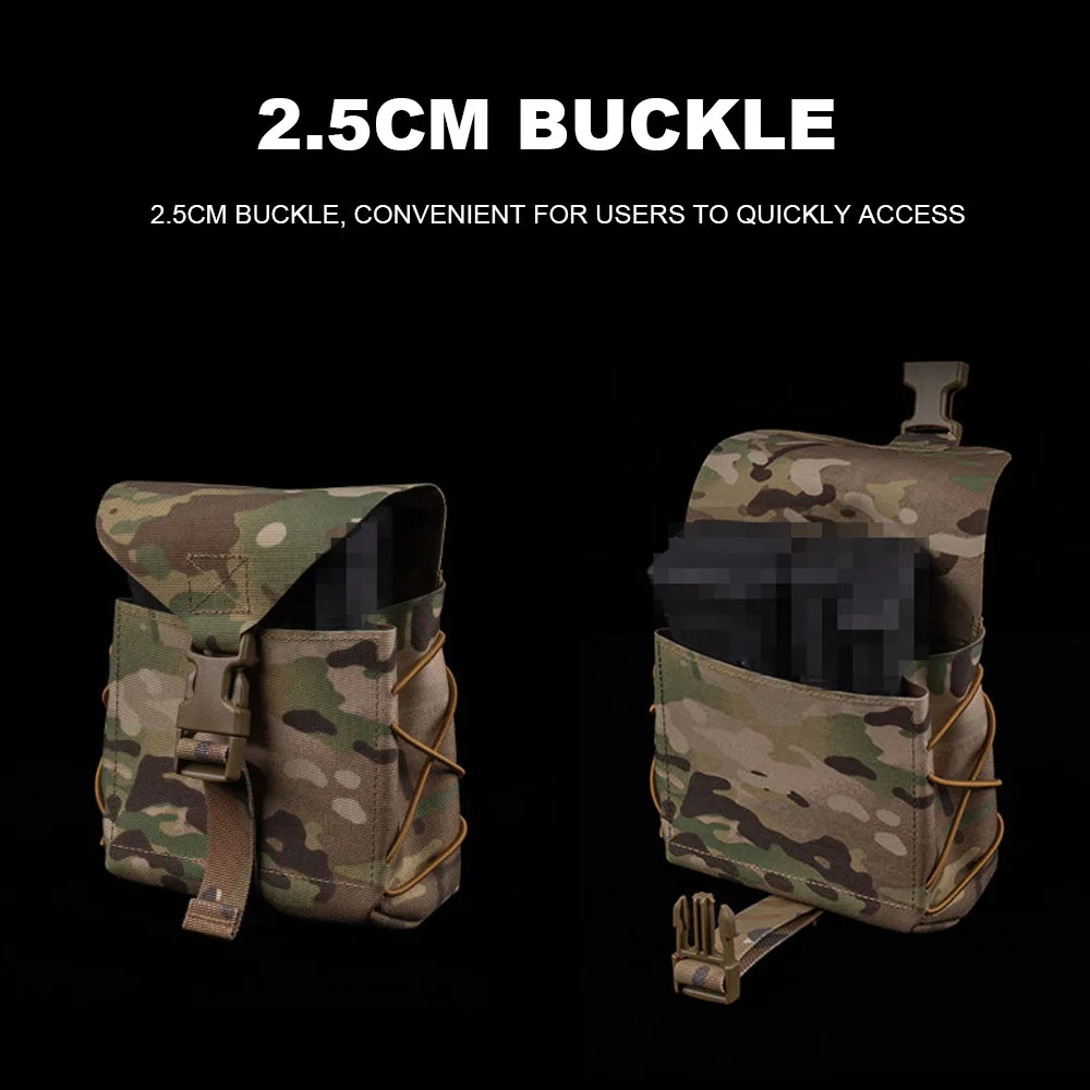 Instalación en chaleco Molle