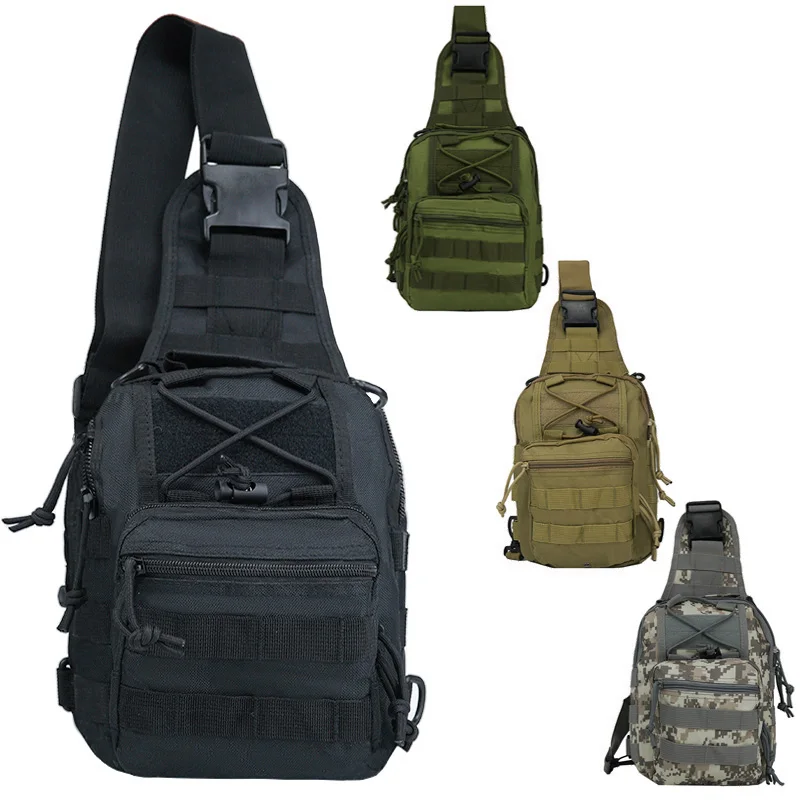 Bolsa táctica con correa y uso outdoors