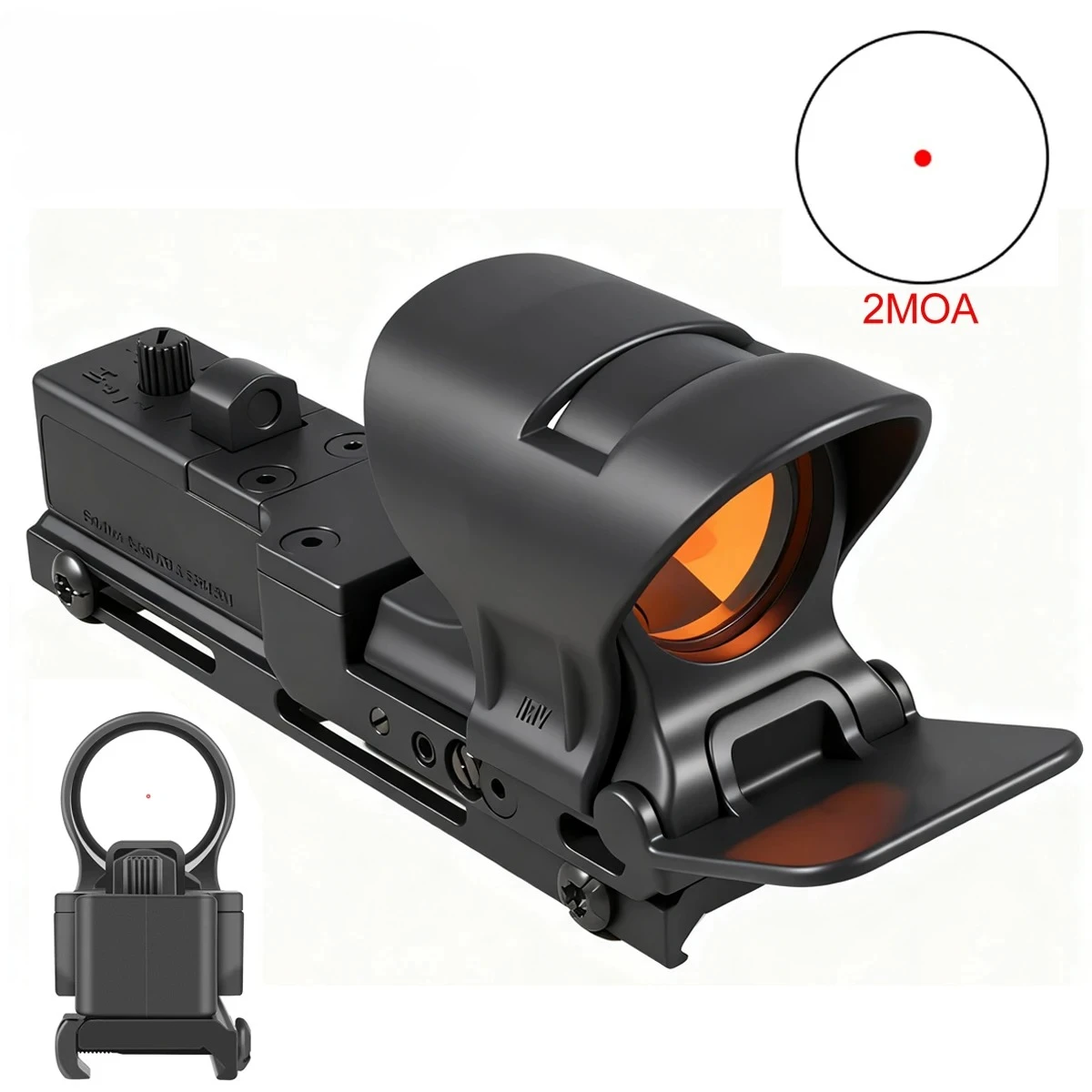 Mira punto rojo óptica reflex compacta para carril Picatinny - imagen 2