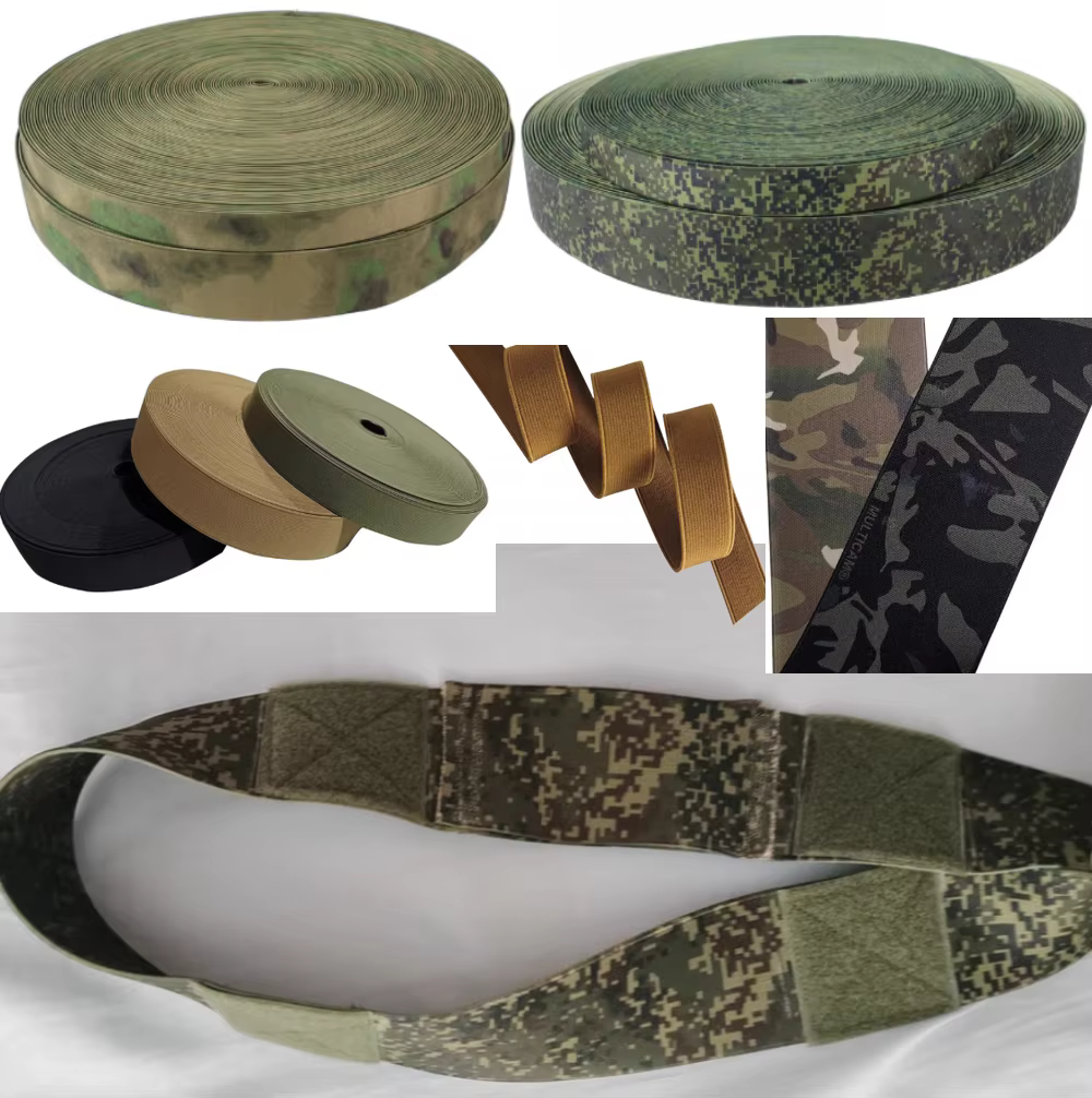 ATFG EMR correa táctica elástica MOLLE camuflaje verde militar - imagen 4