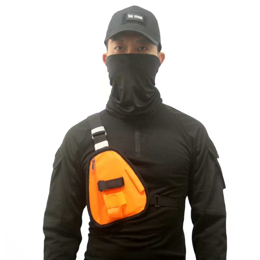 Bolsa táctica de pecho multifunción para radio walkie talkie - imagen 5