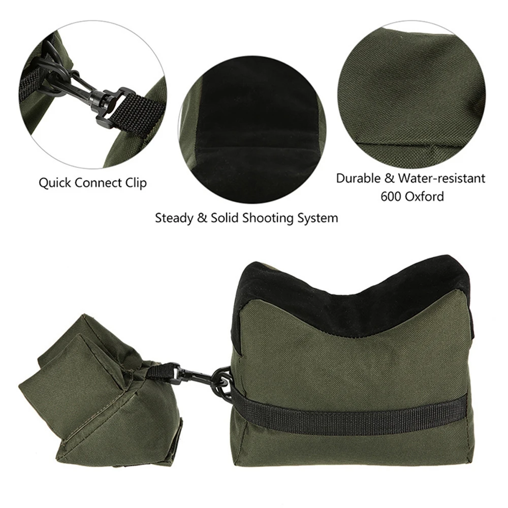 Bolsa táctica airsoft con soportes delantero y trasero, arena - imagen 4