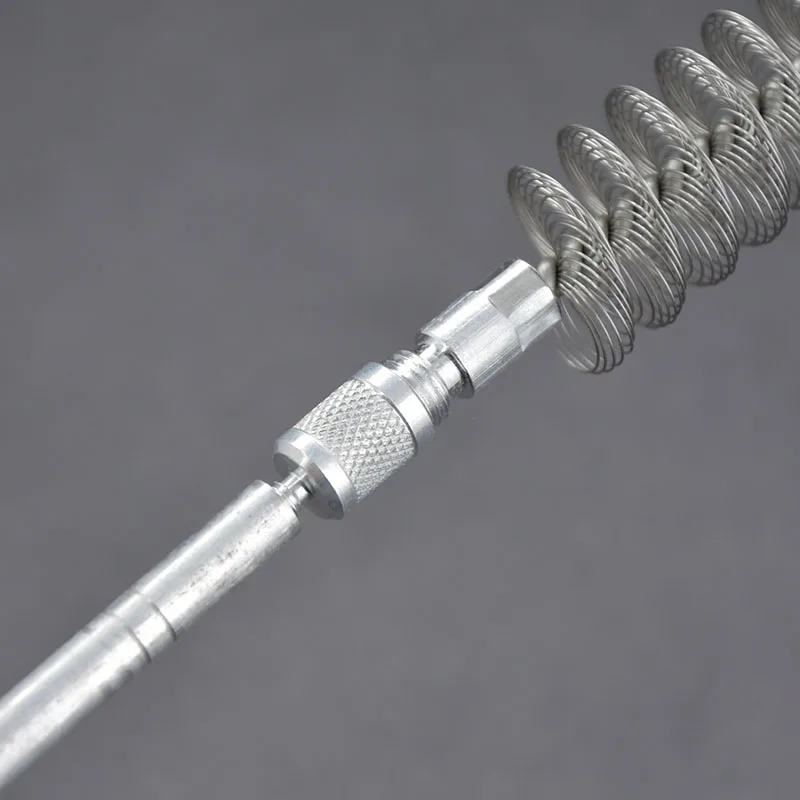 Cepillo limpieza cañón pistola con adaptador cabezal - imagen 4