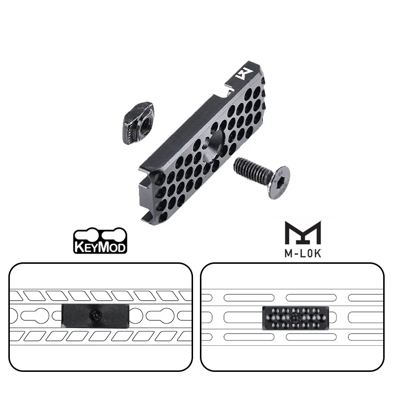 M-LOK accesorios tácticos de metal para guía de cable airsoft - imagen 5