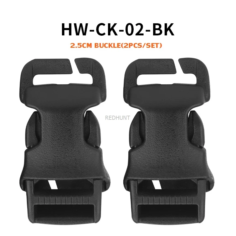 Hebilla liberación rápida QASM 2,5 cm Heavy Duty para chaleco y mochila - imagen 4