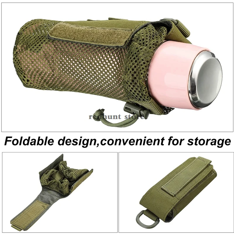 Funda botella de agua MOLLE para mochila - Al aire libre y ciclismo - imagen 5