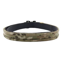 Cinturón Táctico VULPO Militar Negro Antirreflectante