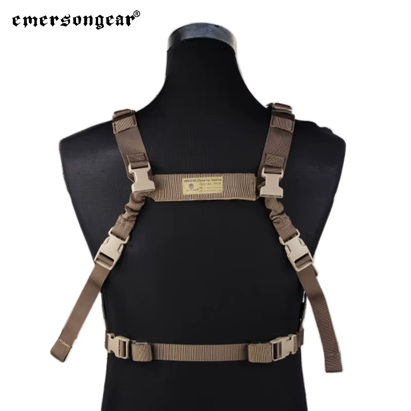 Emersongear aparejo de pecho MOLLE perfil bajo liberación rápida - imagen 2