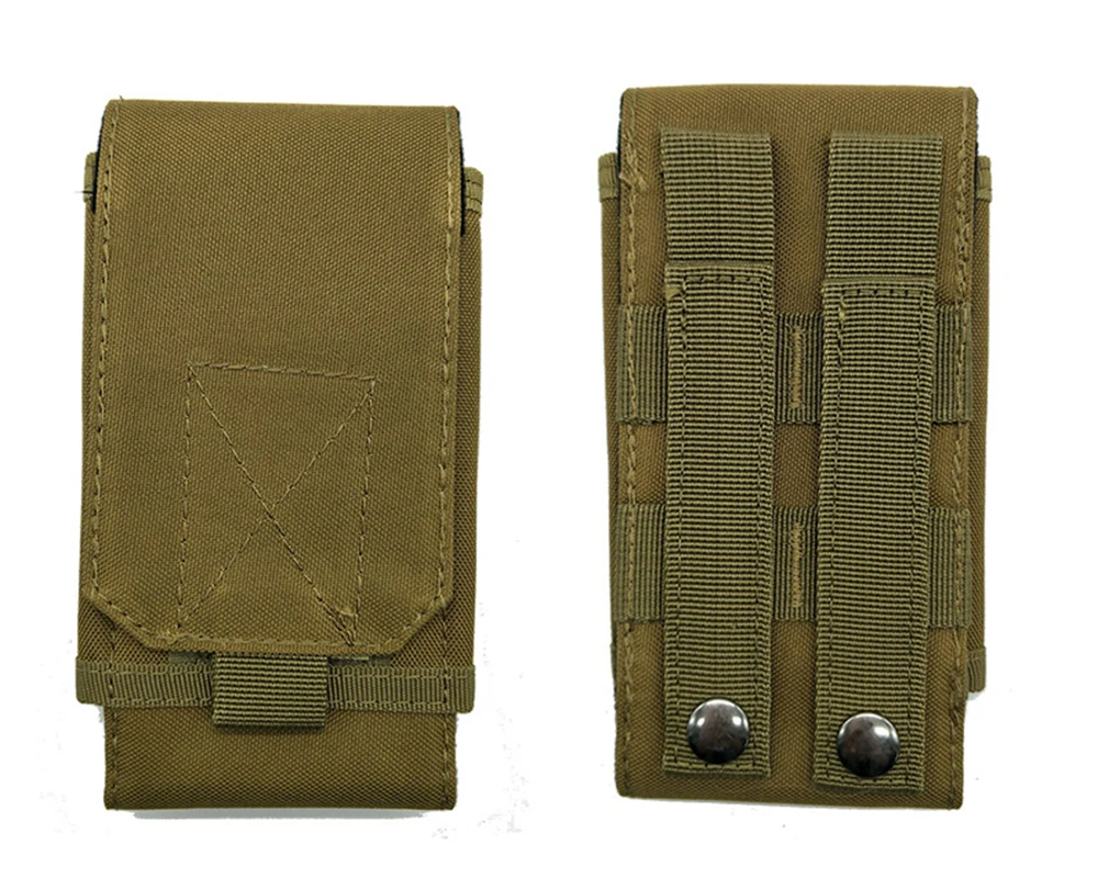 Funda táctica para teléfono nailon EDC camuflaje caza mochila - imagen 5