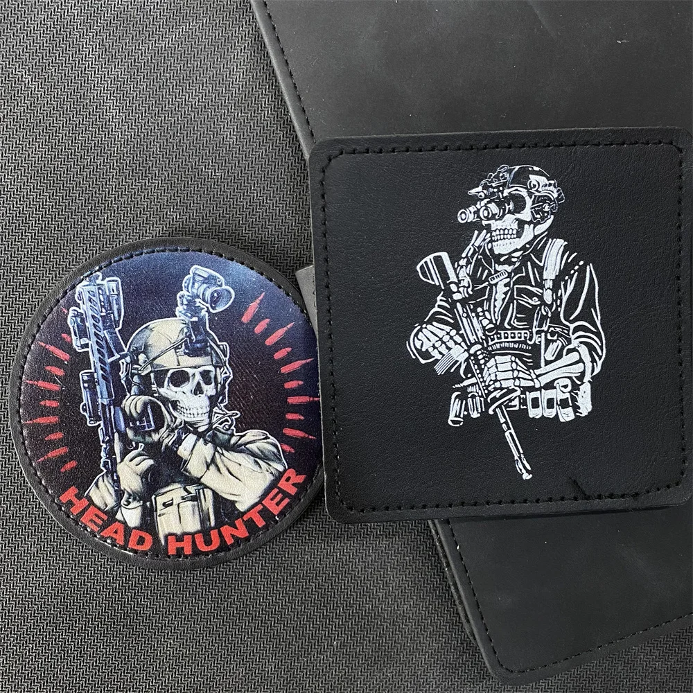 Pegatina Chevron Calavera