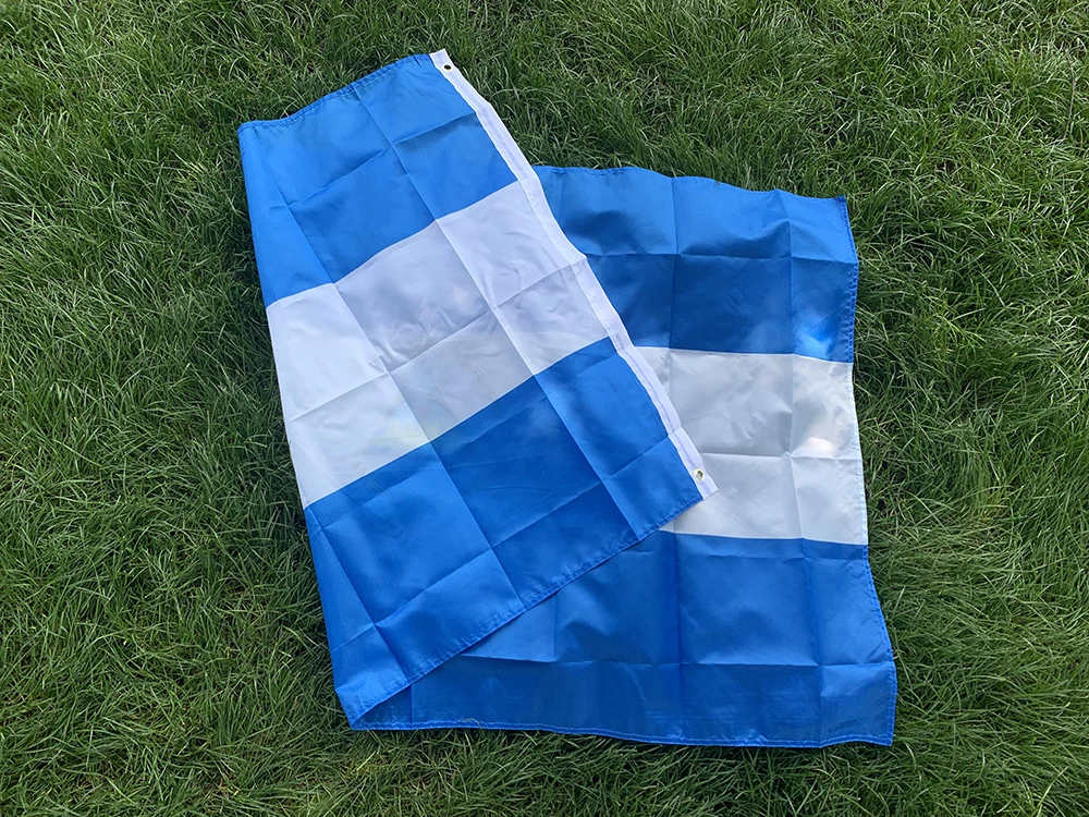 Bandera Nacional de Nicaragua Poliéster Colgante