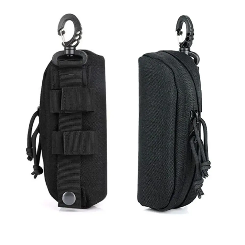 Estuche táctico MOLLE para gafas de sol con clip de cinturón