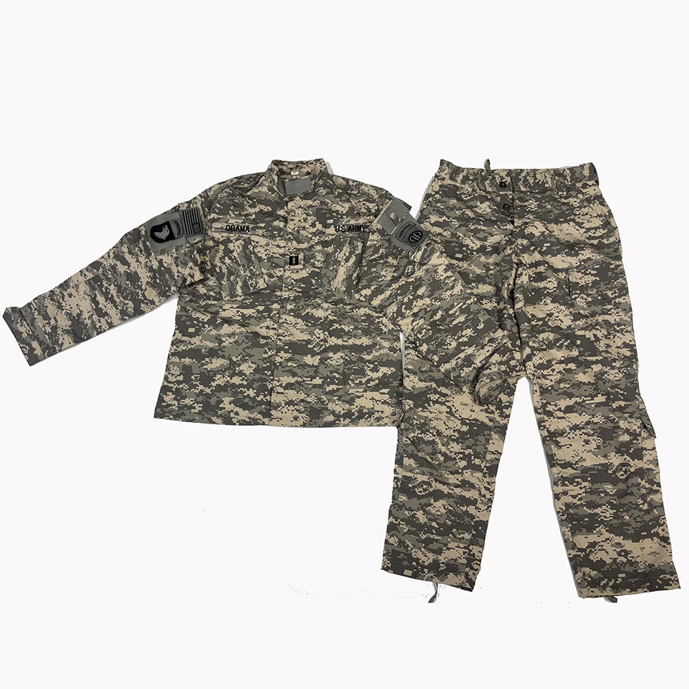 Uniforme táctico ACU UCP con gorra de combate y pantalón camuflado - imagen 3