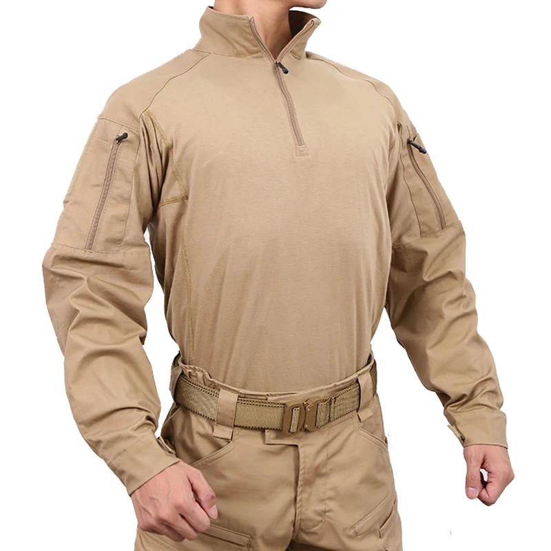 Camiseta táctica en contexto de uso