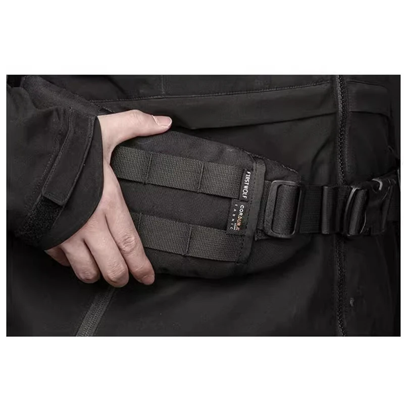 Mochila táctica MOLLE con pretina y cinturón descompresión