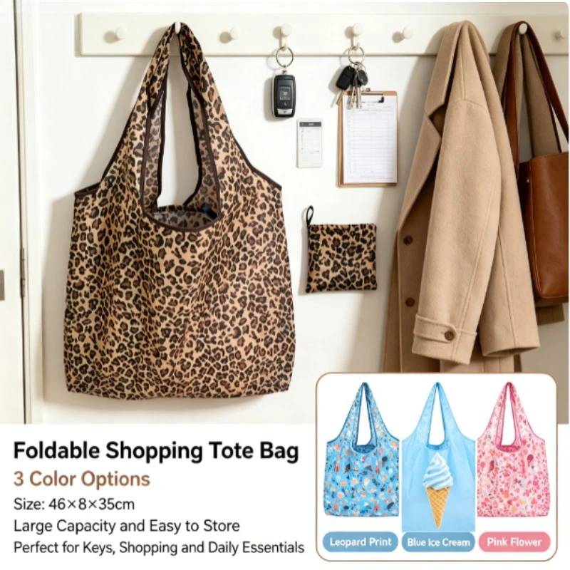 Bolsa impermeable plegable de nailon, bandolera ligera y compacta - imagen 3