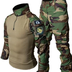 Ropa táctica de camuflaje para hombre: senderismo y caza