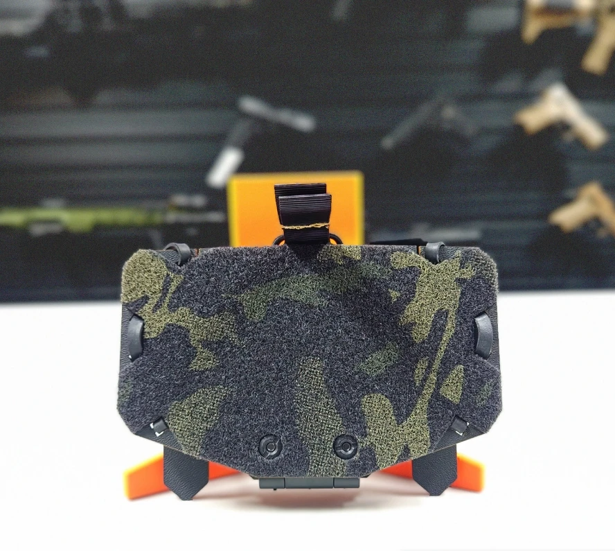 Chaleco táctico MOLLE plegable con placa Kydex y soporte móvil - imagen 4