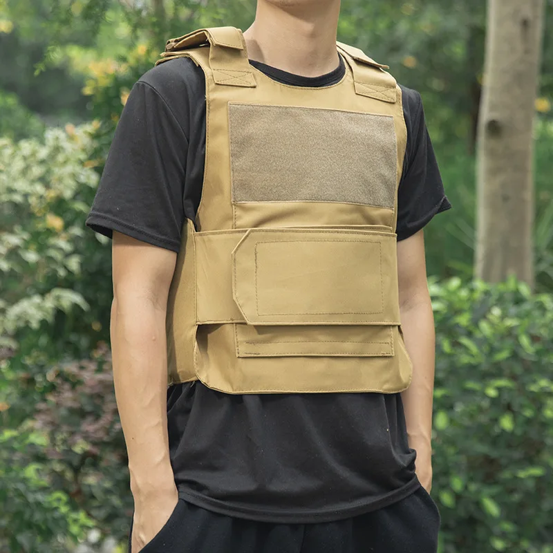 Chaleco táctico MOLLE militar para placa, caza y airsoft