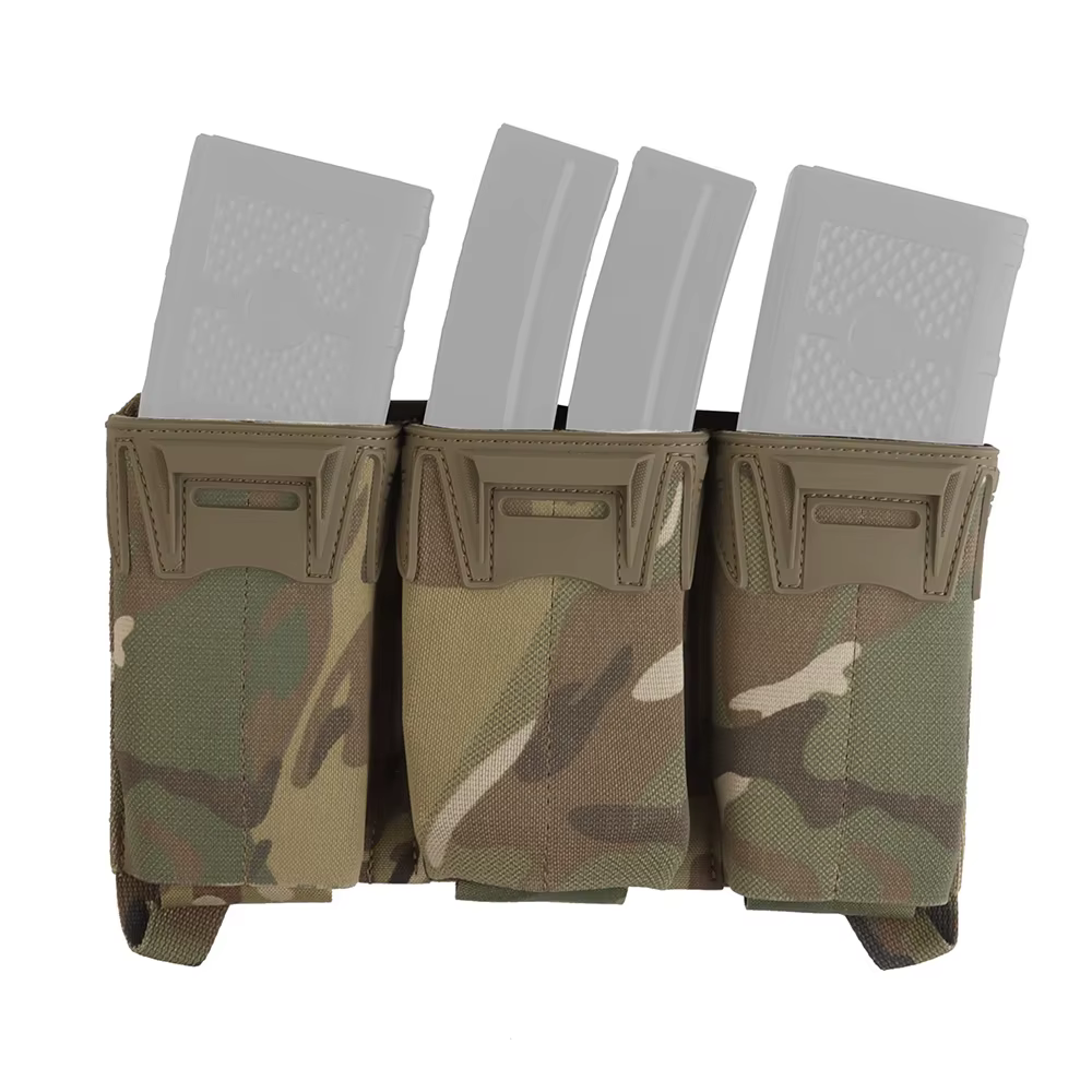 Chaleco táctico Sub-Zero portaplacas camuflado con bolsillo rifle - imagen 2