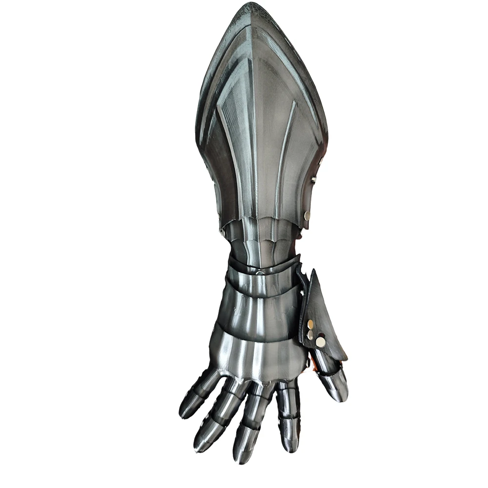 Guantes armadura cyberpunk impresión 3D cosplay gótico