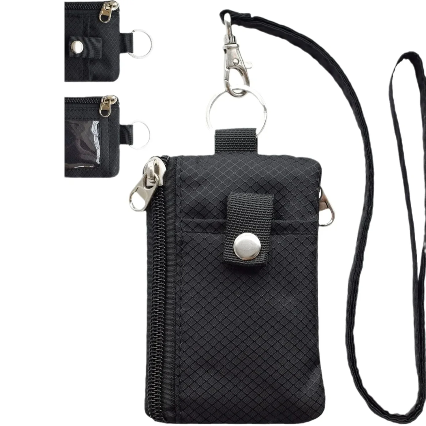 Monedero RFID impermeable de nailon mini para tarjetas - imagen 3