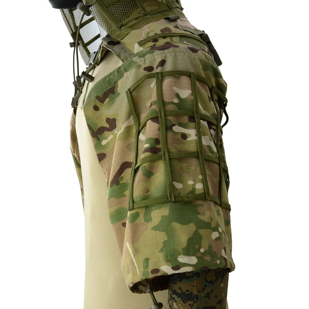 Traje Ghillie táctico Ripstop para Airsoft y Caza - imagen 5