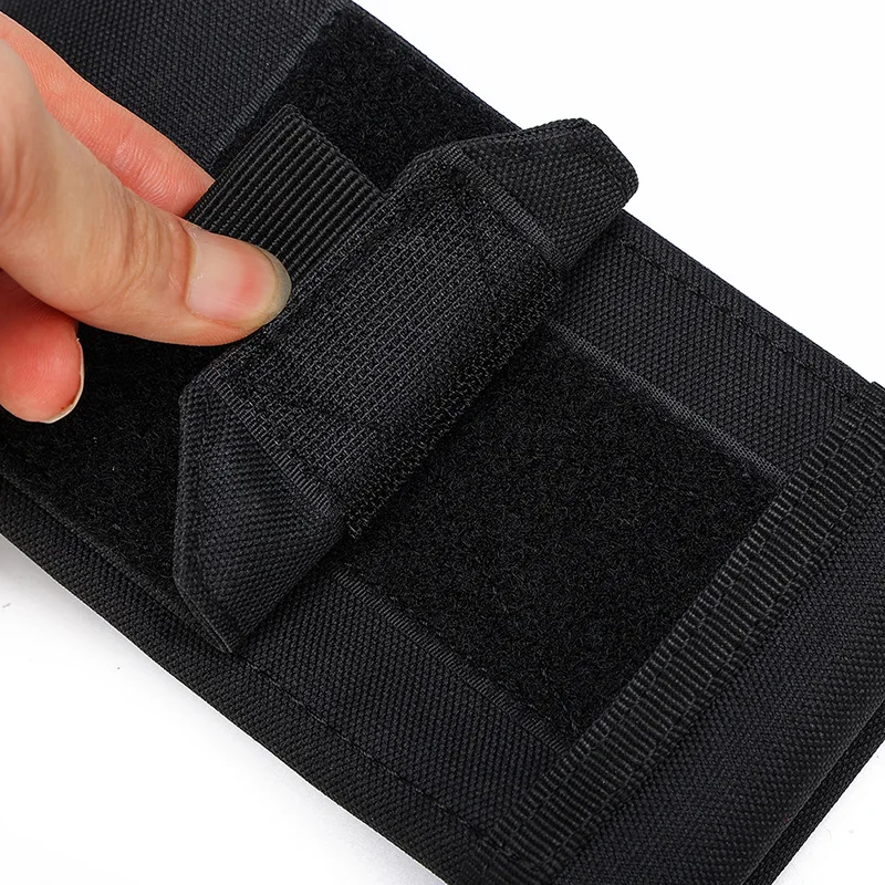 Bolsa táctica MOLLE doble capa EDC porta teléfono para cinturón - imagen 5