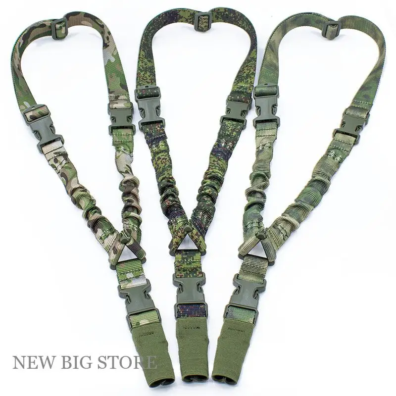 Correa táctica de airsoft Paintball hombro doble punto Molle verde