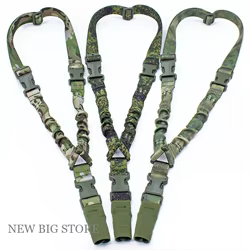 Correa táctica de airsoft Paintball hombro doble punto Molle verde