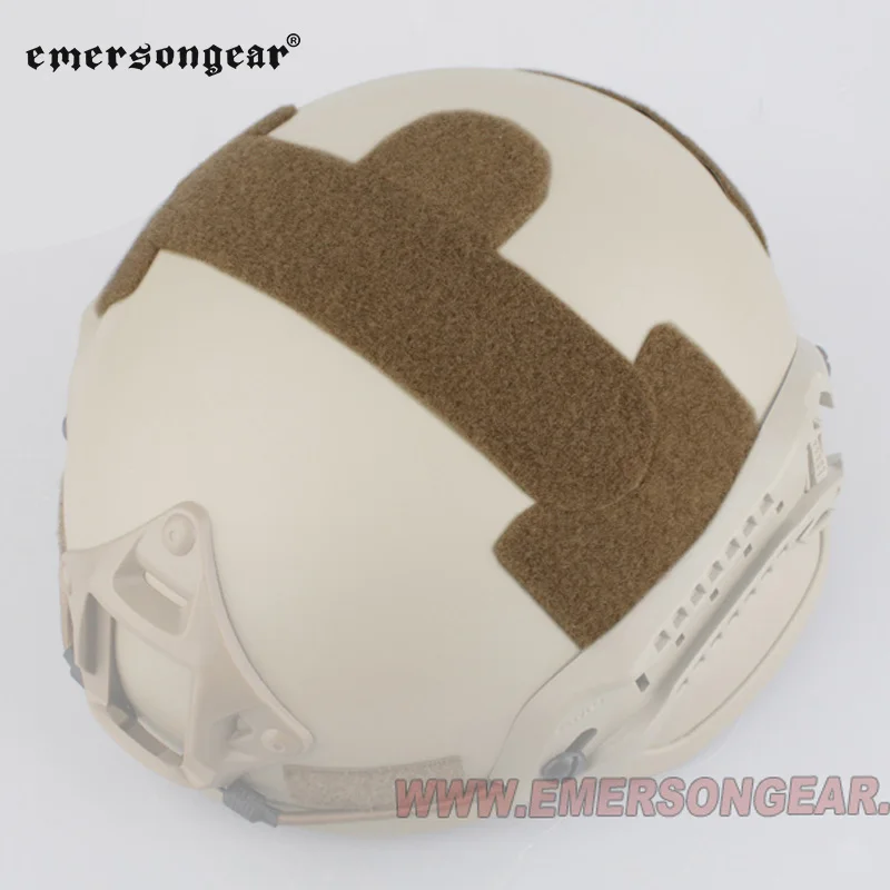 Tiras adhesivas Emersongear MICH en acabado negro