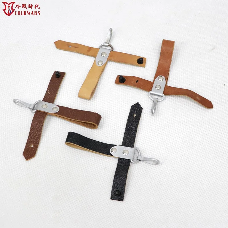 Clip cinturón táctico AK soviético – Funda bayoneta cuero