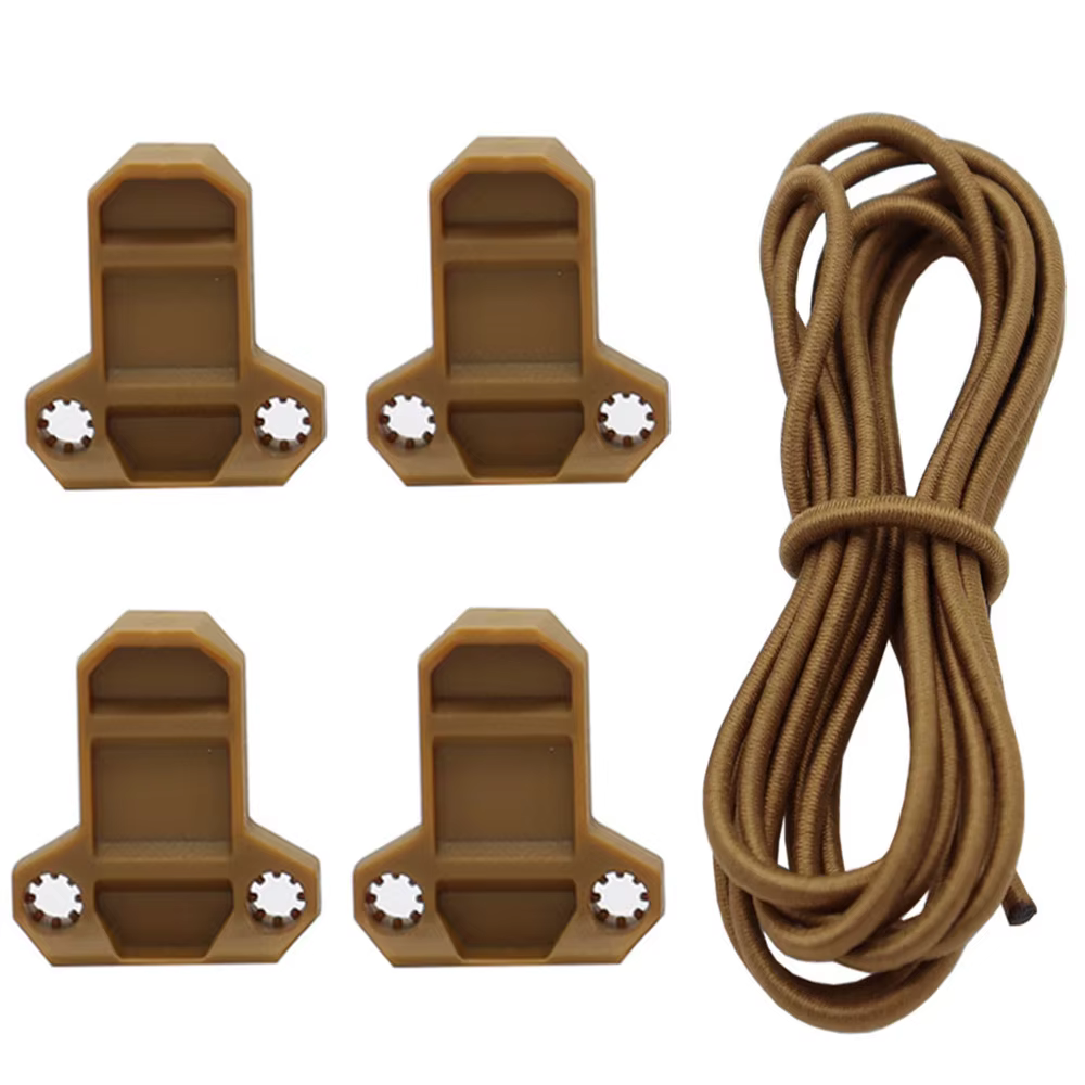 Retén elástico con cordón choque para cargador táctico MOLLE - imagen 2