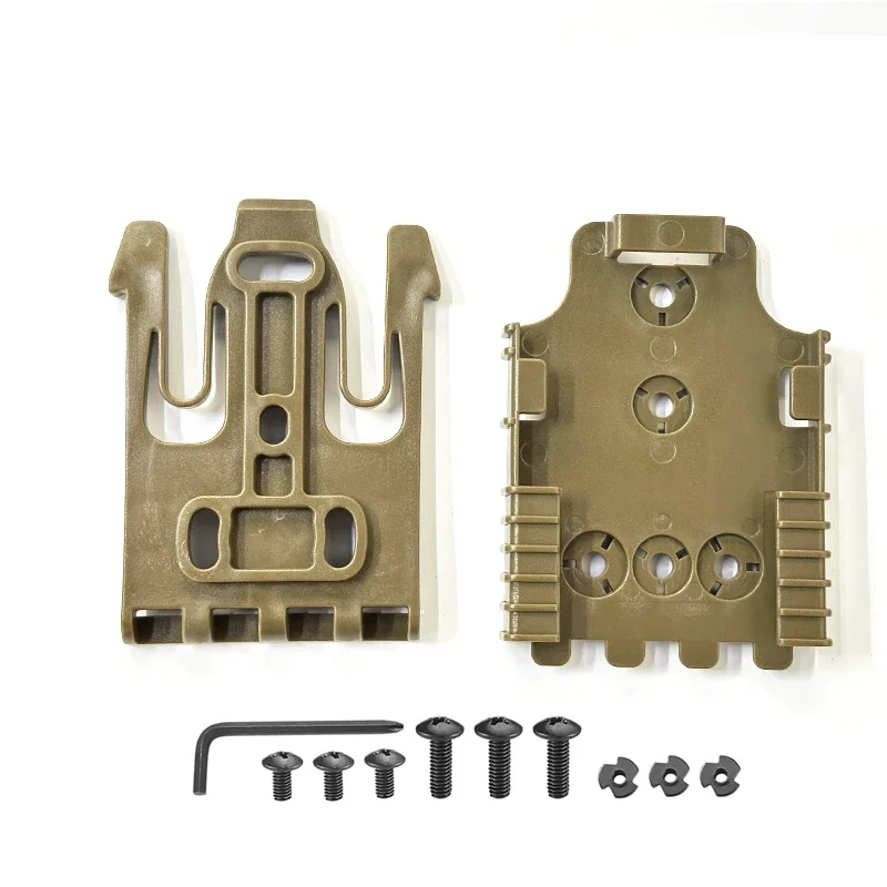 Adaptador QLS metálico para funda de pierna – Airsoft y tiro