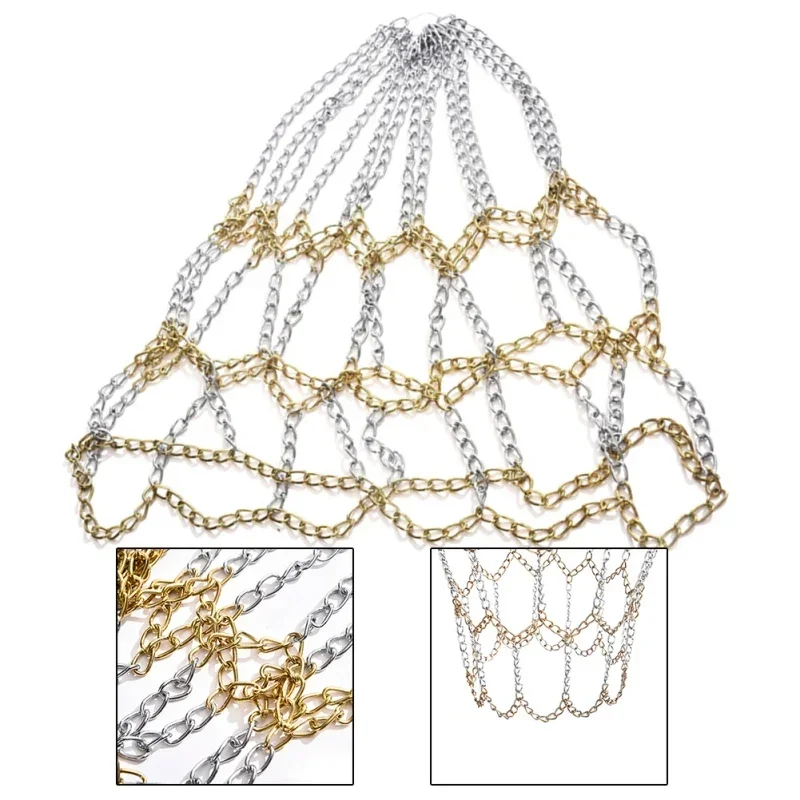 Red de baloncesto galvanizada de acero para exteriores - imagen 4