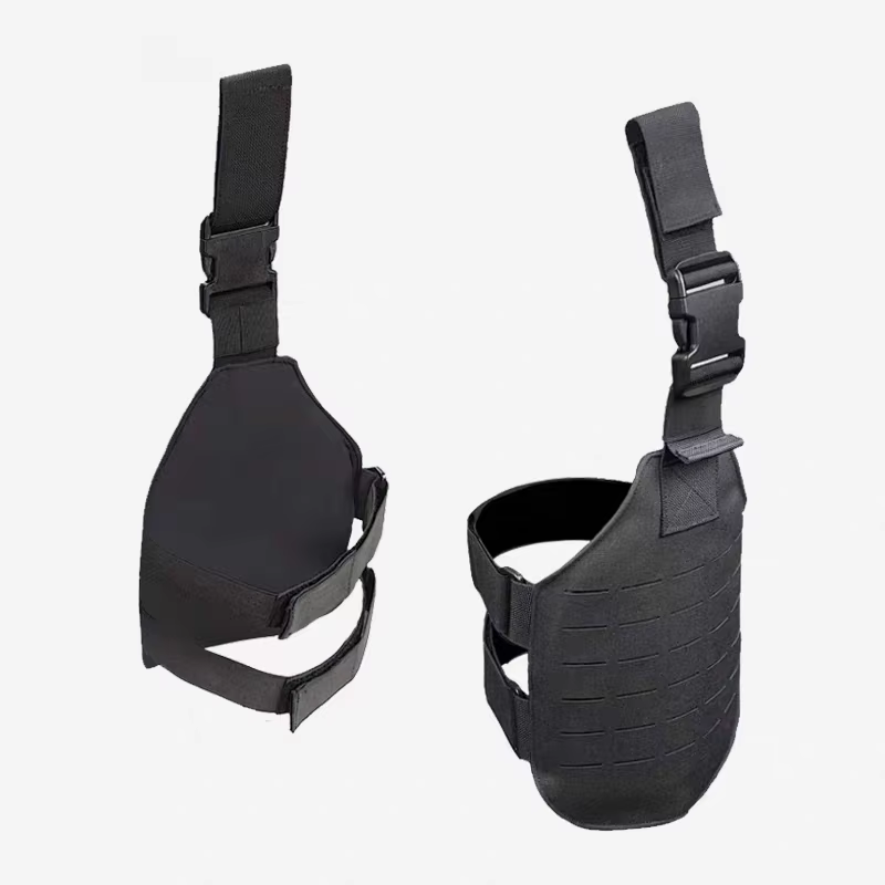 Chaleco táctico con protector de piernas sistema MOLLE