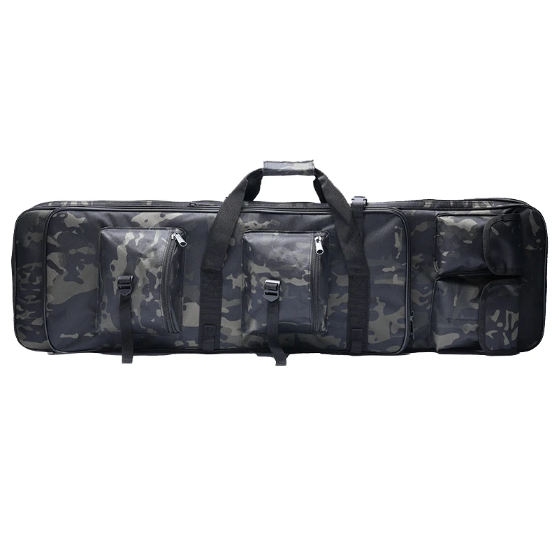 Funda rifle airsoft táctica con bolso al hombro en oxford - imagen 2