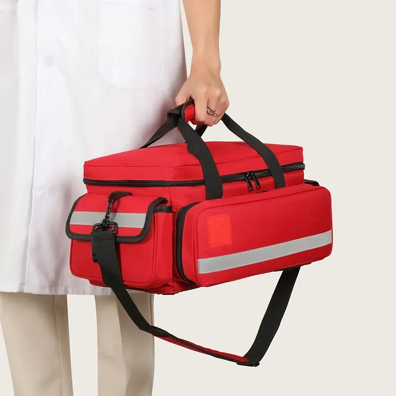 Botiquín primeros auxilios portátil gran capacidad para emergencias