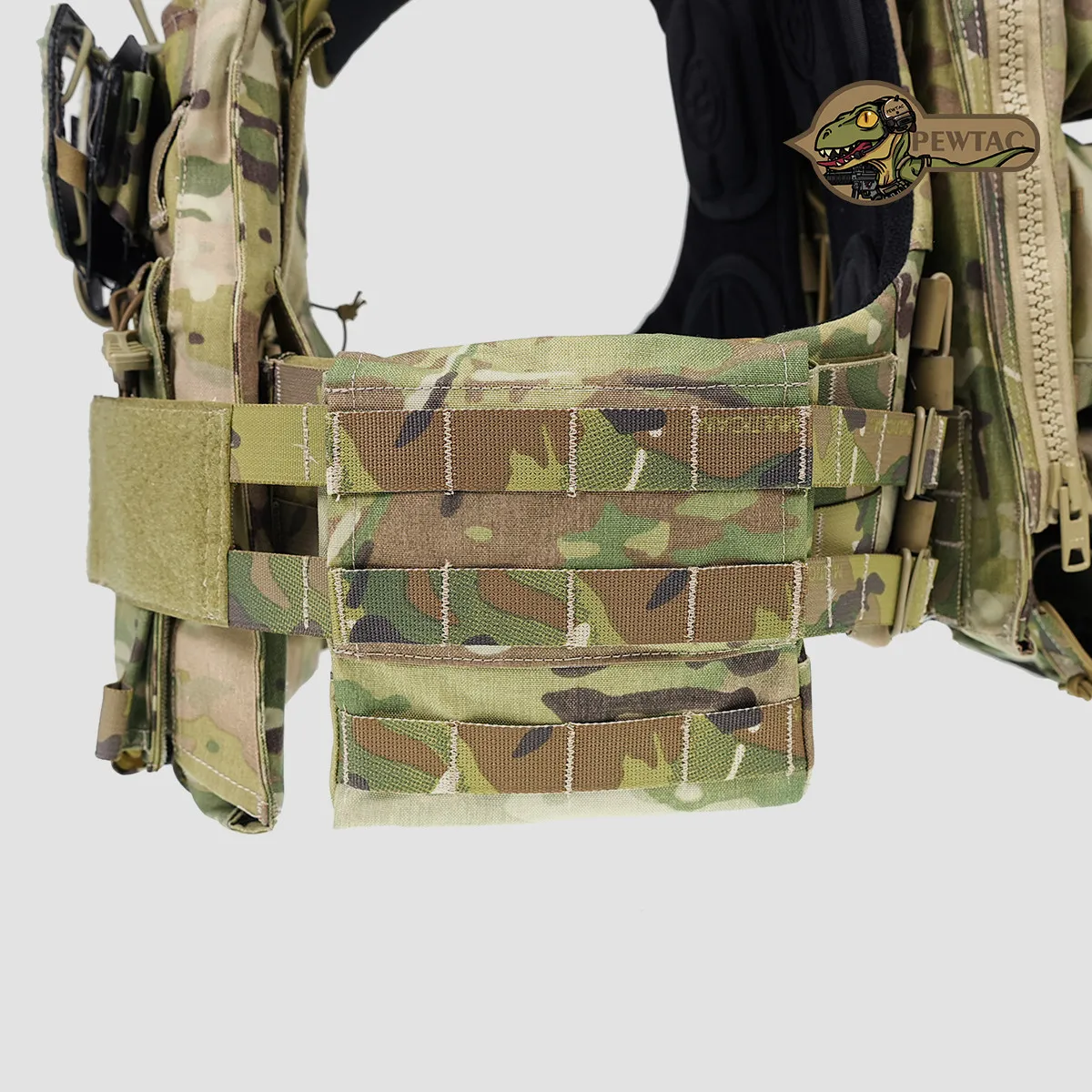 PEW Tactical portaplacas táctico CP Style AVS con arnés lateral y espuma - imagen 4