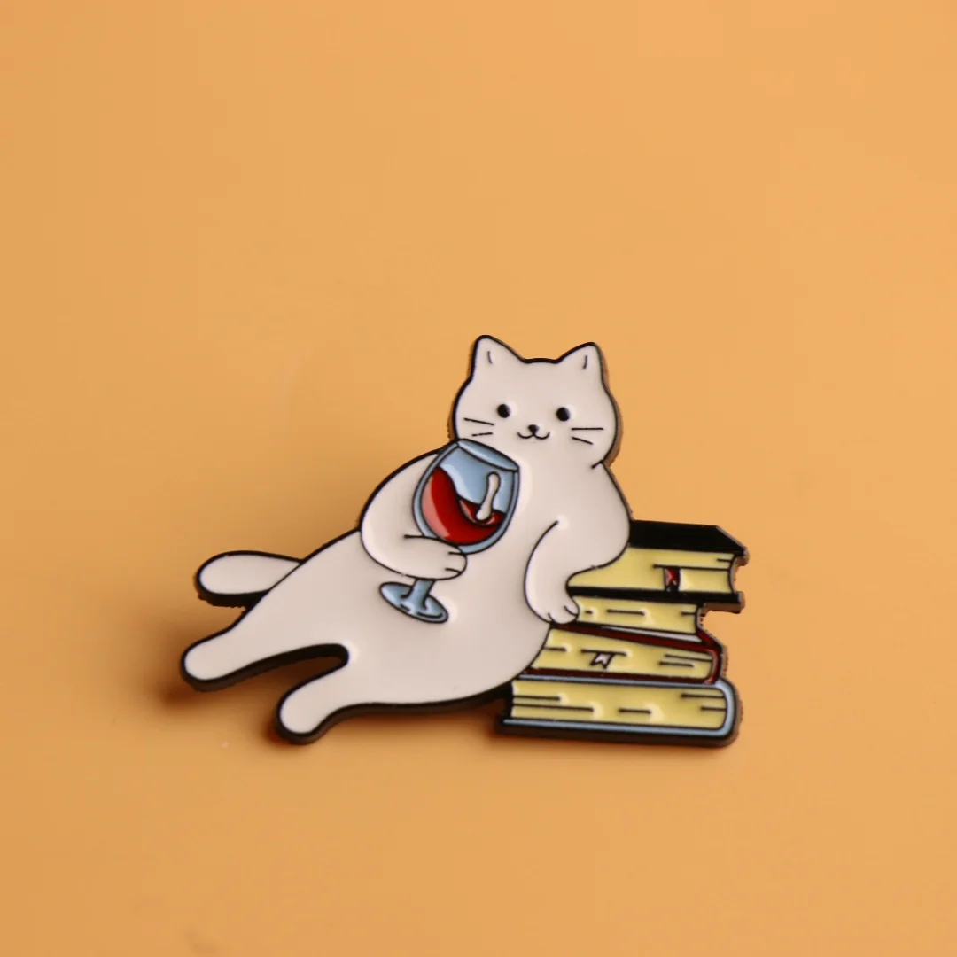 Pin de solapa esmaltado metálico para mochila y chaqueta - imagen 4